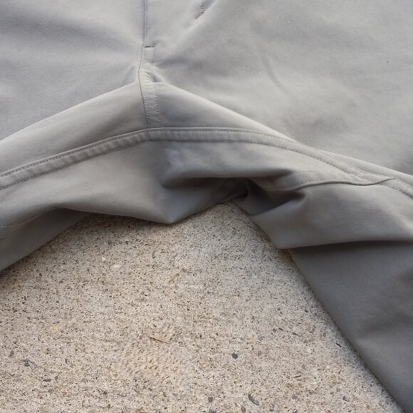 Lululemon Athletica Ladies' Pants Olive Green Sporty Dressy Stretchy 32" x 30" - Picture 3 of 12